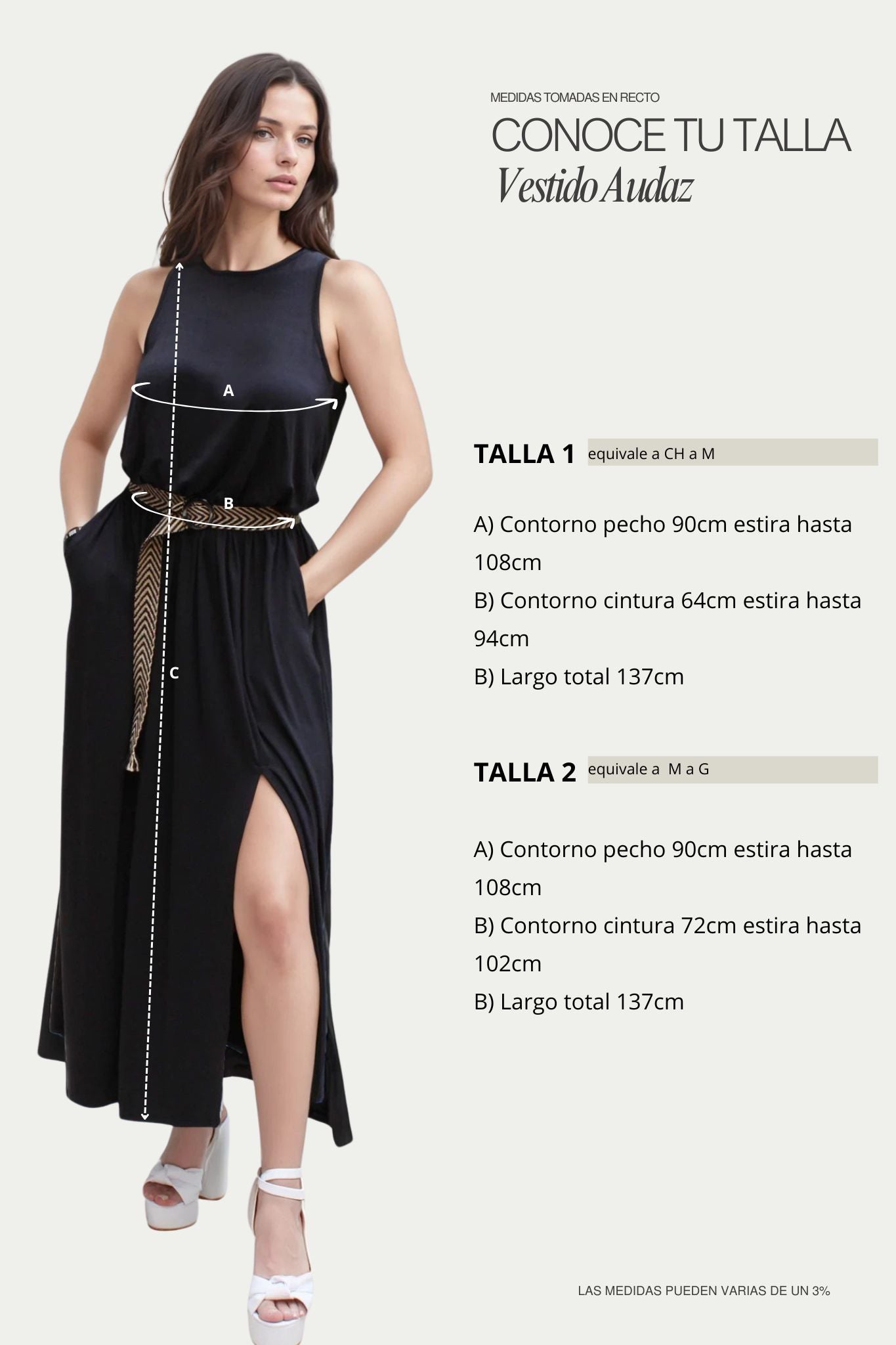 Vestido de bambú / Audaz