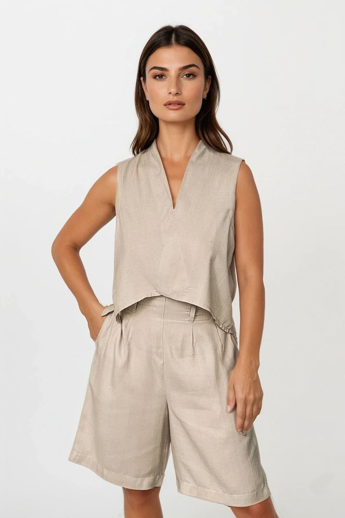 Blusa lino bambú / NUMA