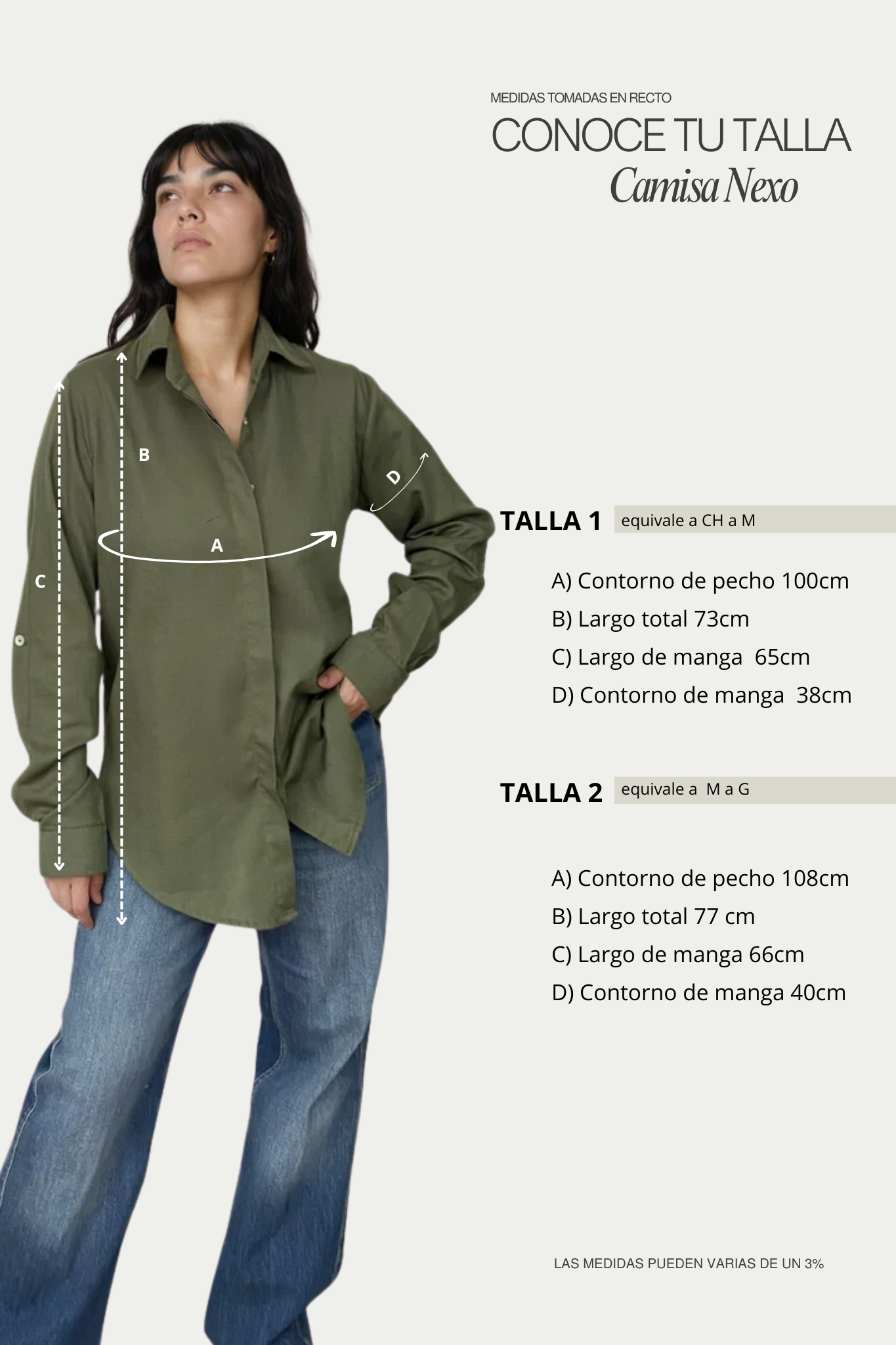 Camisa en lino bambú / Nexo