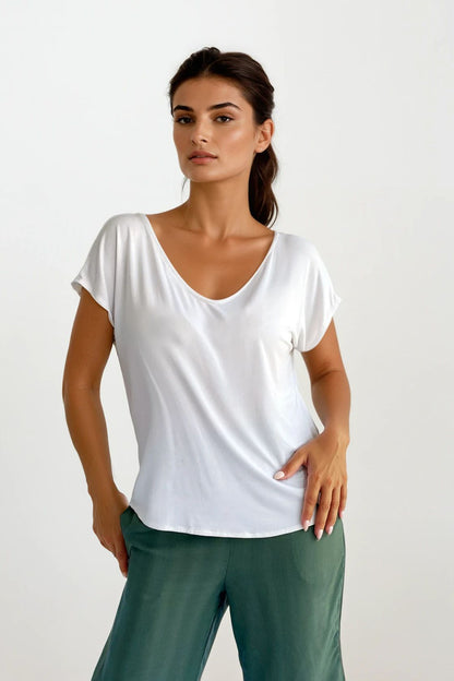 Blusa de bambú / Mariposa