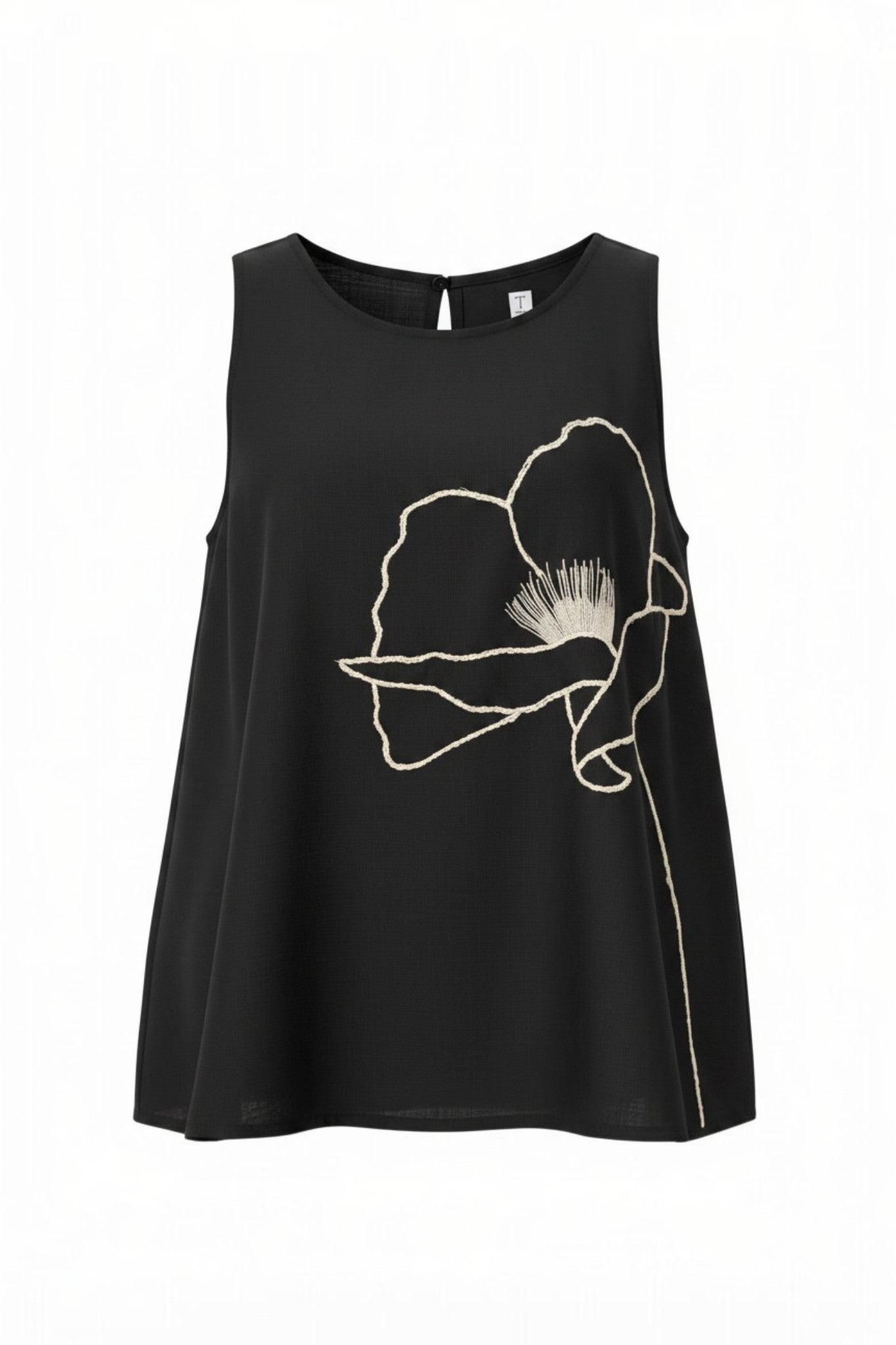 Blusa en lino bambú / Anara