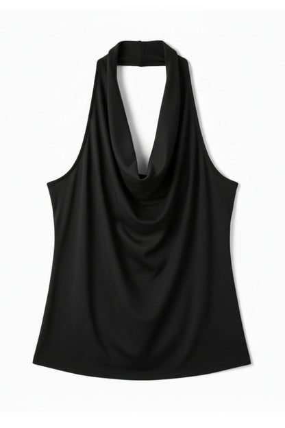 Blusa de bambú halter /Théa