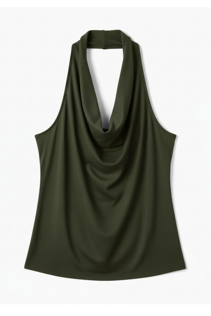 Blusa de bambú halter /Théa