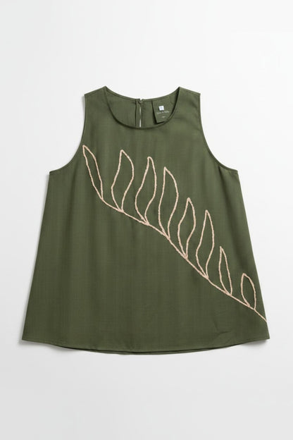 Blusa en lino bambú / Anara
