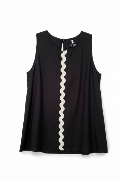 Blusa en lino bambú / Espiral
