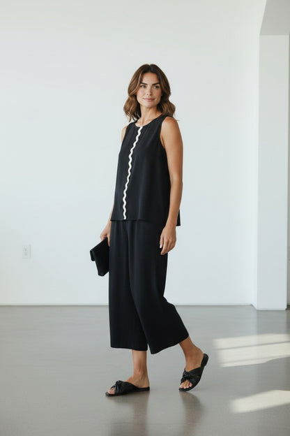 Blusa en lino bambú / Espiral
