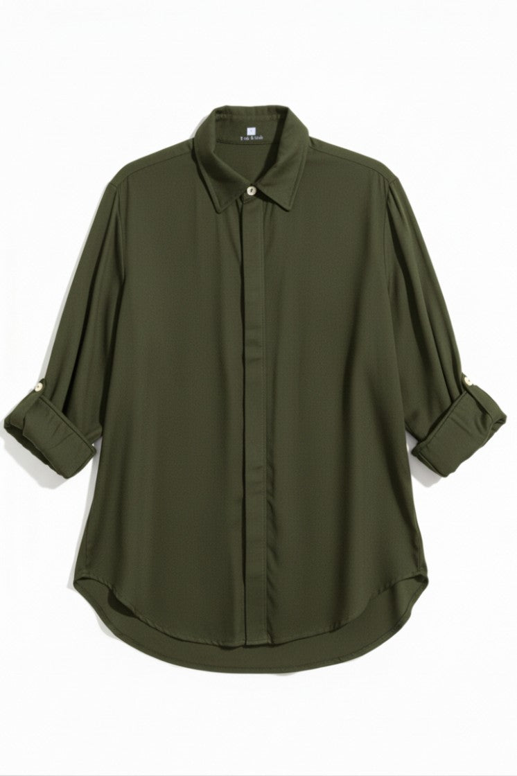 Camisa en lino bambú / Nexo