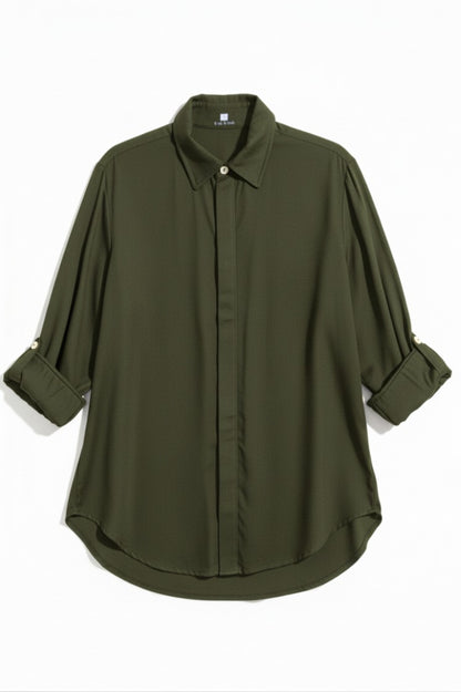 Camisa en lino bambú / Nexo