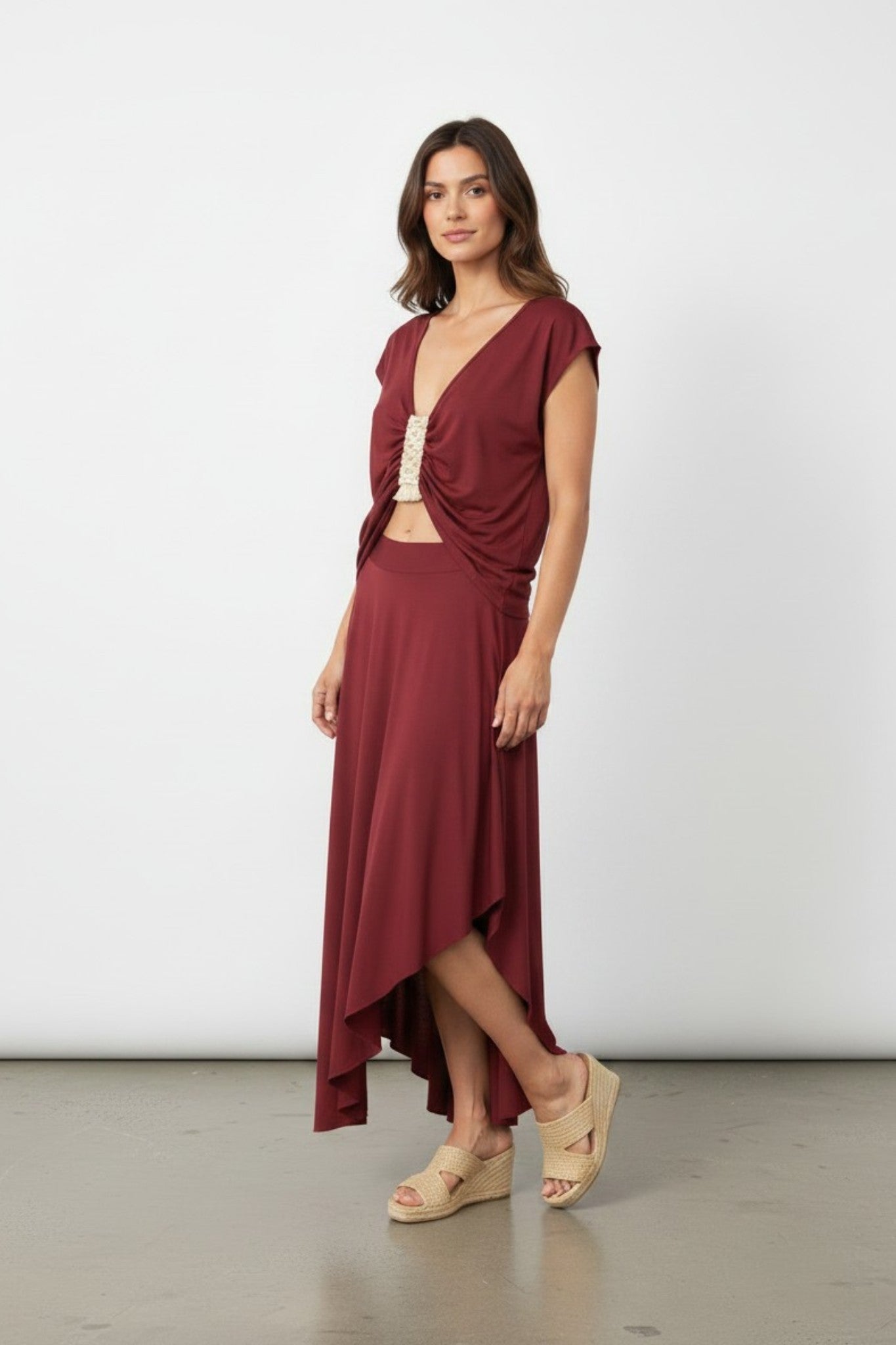 Blusa de bambú / Mariposa