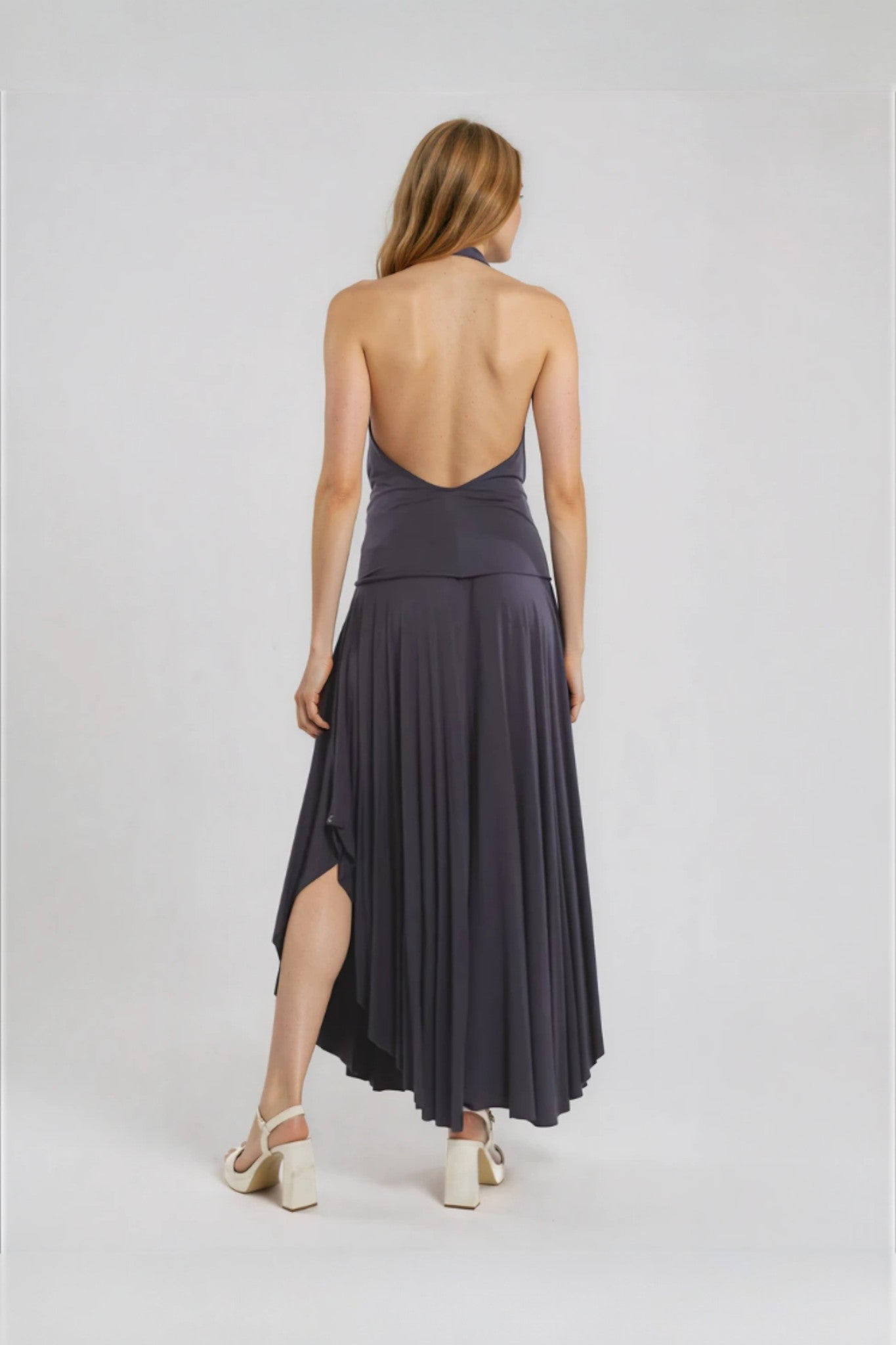 Blusa de bambú halter /Théa