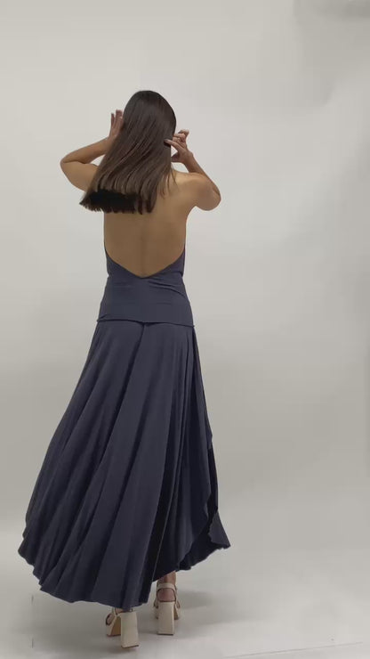 Blusa de bambú halter /Théa
