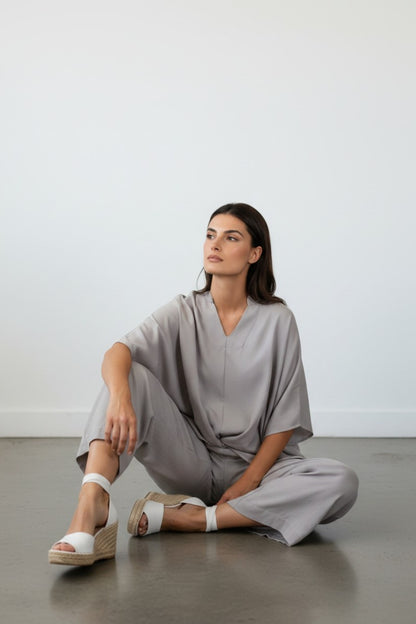Camisola en lino bambú / Única
