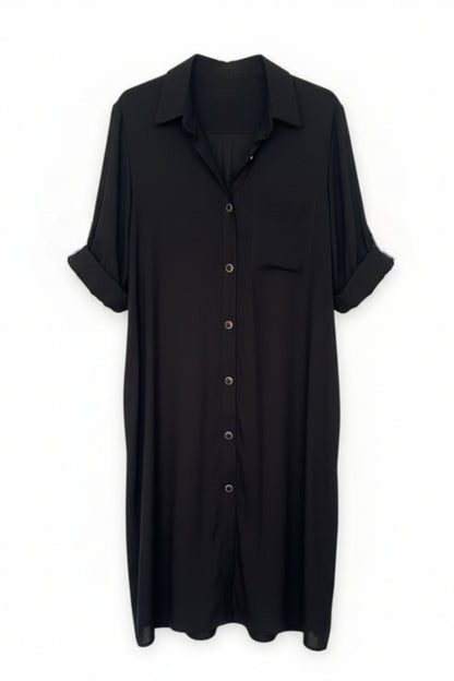 Vestido en lino bambú / Ragial