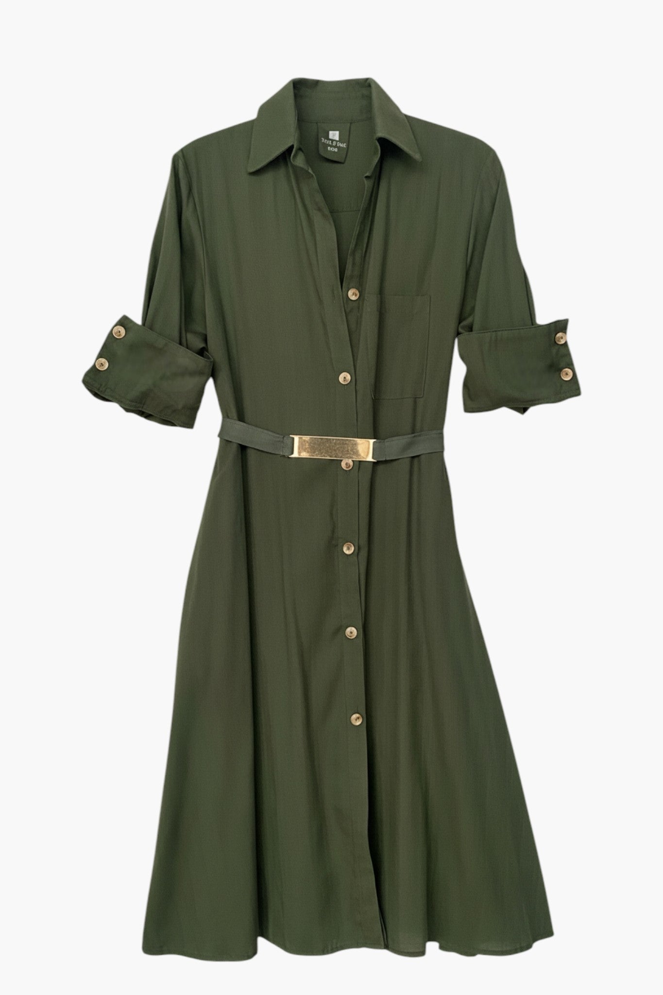 Vestido en lino bambú / Ragial