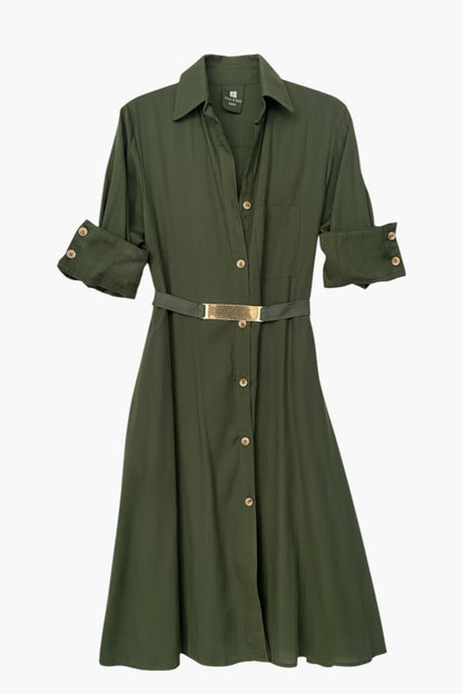 Vestido en lino bambú / Ragial