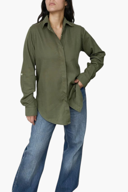 Camisa en lino bambú / Nexo